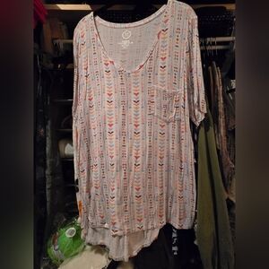 Patterned Women's Top